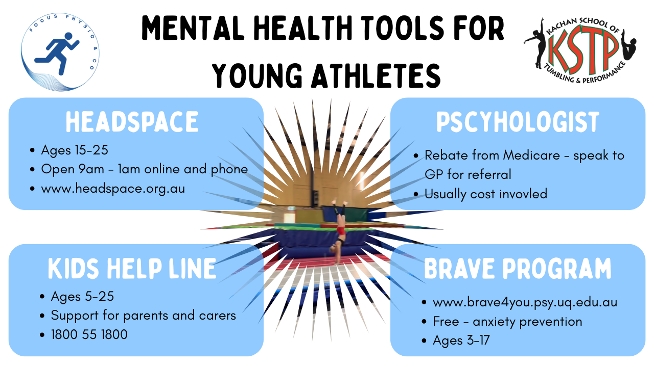 Injury prevention and mental health for athletes